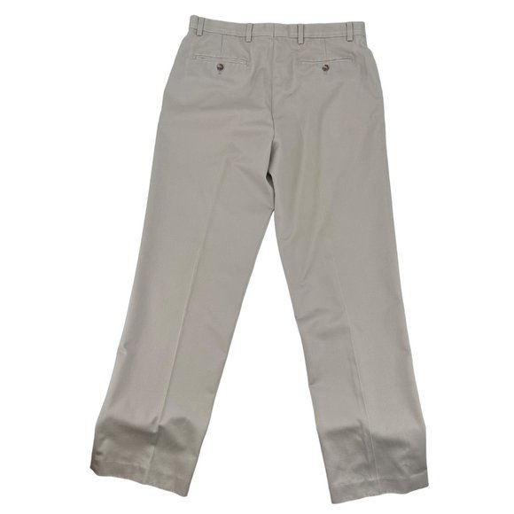 Kirkland Signature Men’s Cream Cotton Dress Pant Size 36/34 - Picture 4 of 8